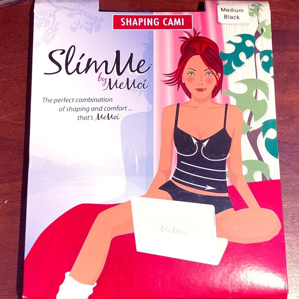 SlimMe Black M Shaping Cami (New in package)